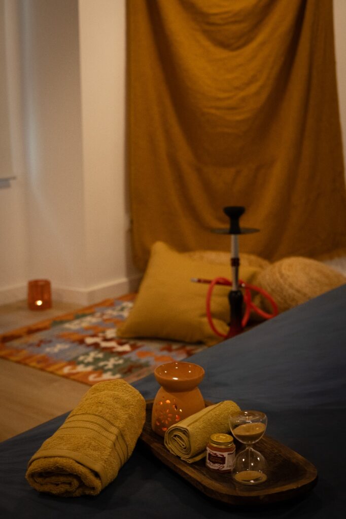 Oásis Massage Lisboa Massagens Eróticas e Sensuais - Gabinete Detalhe
